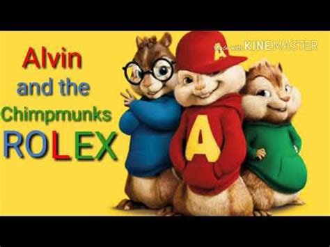 alvin and the chipmunks singing rolex|Chipmunks in Low Places .